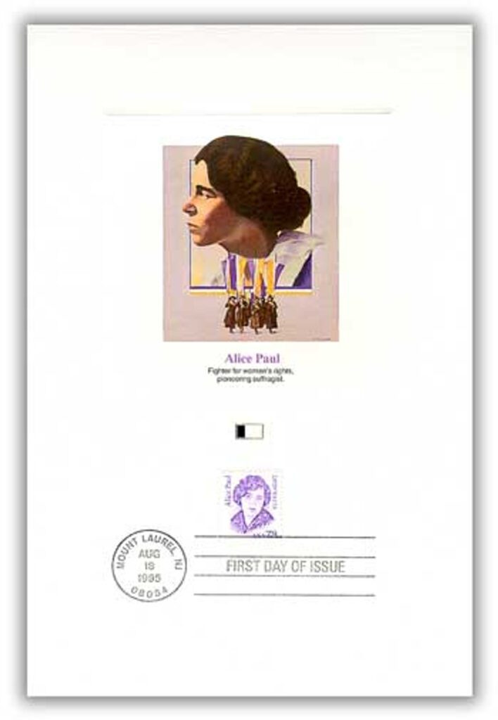 # 4903153 - 1995 Alice Paul Proofcard