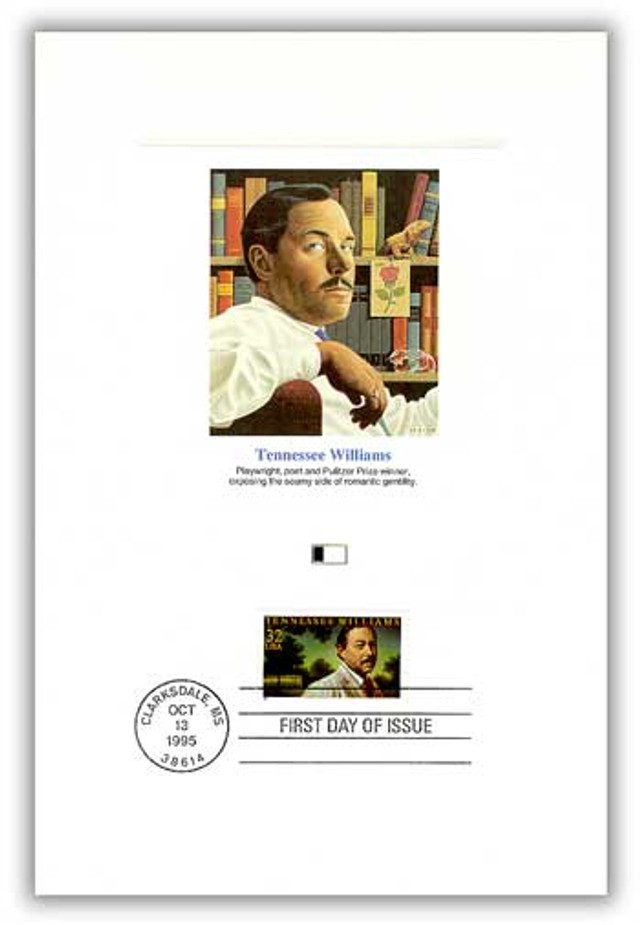 #4903676 - 1995 32c Tennessee Williams Proofcard