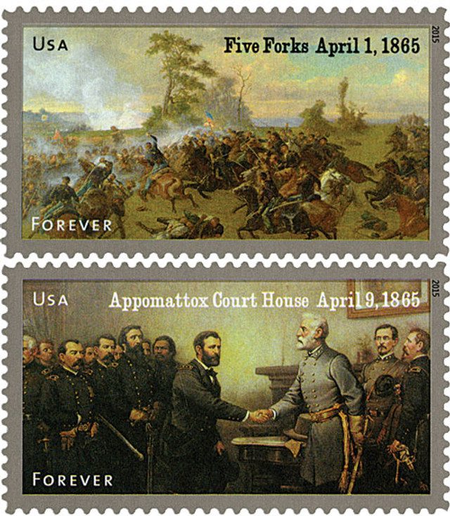 #4980-81 - 2015 First-Class Forever Stamp - The Civil War Sesquicentennial, 1865