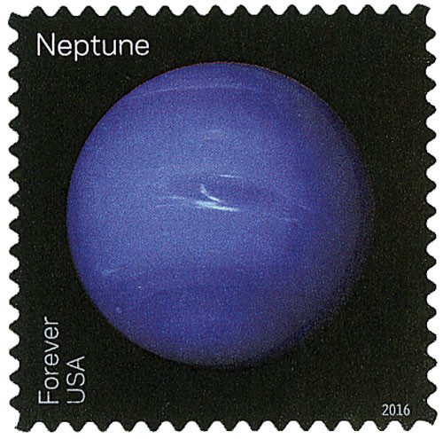 #5076
2016 First-Class Forever Stamp - Views of Our Planets: Neptune