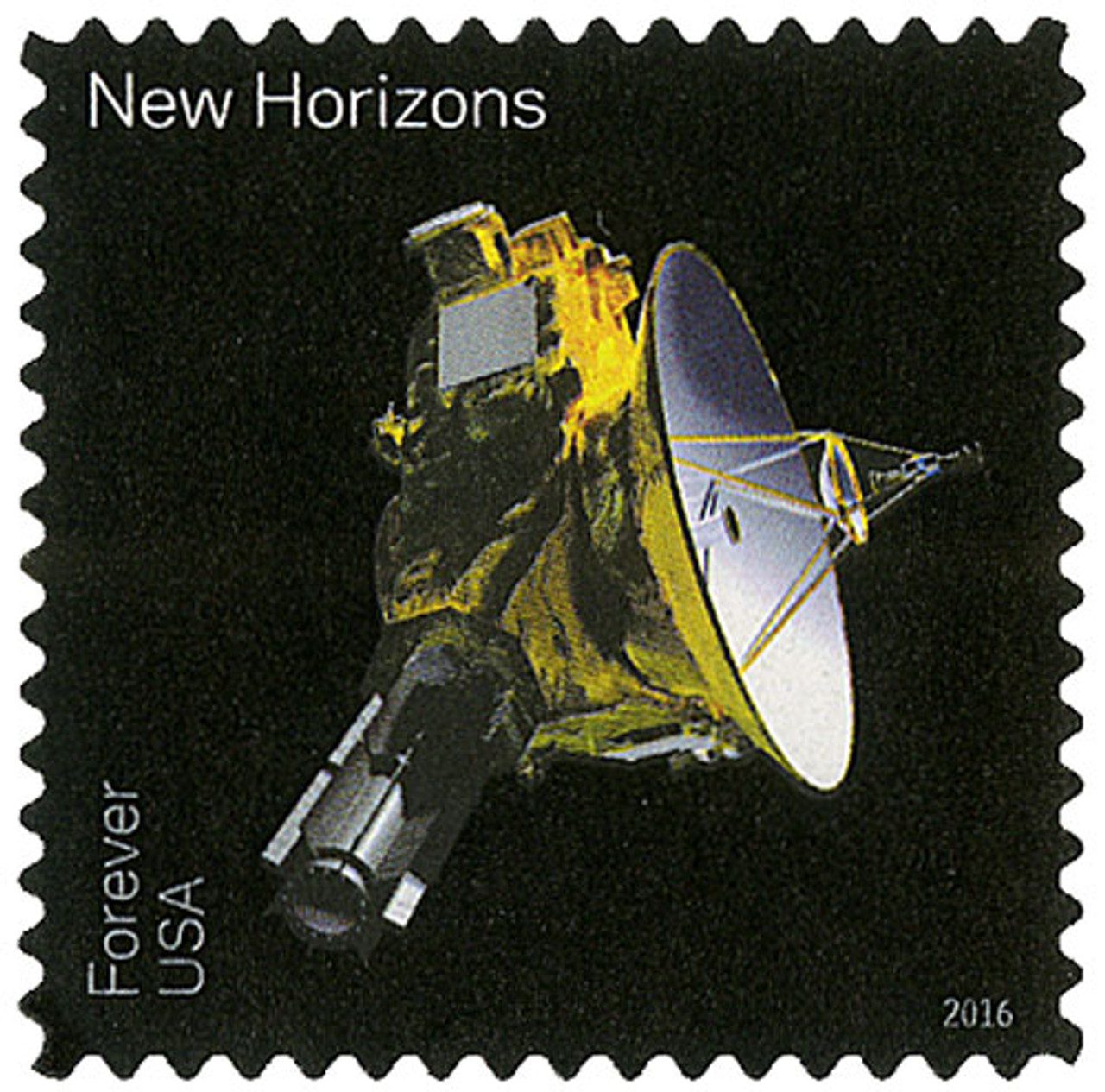 # 5078 - 2016 First-Class Forever Stamp - Pluto Explored!: New Horizons