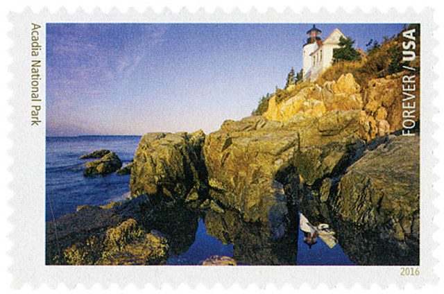 #5080d - 2016 First-Class Forever Stamp - National Parks Centennial: Acadia National Park