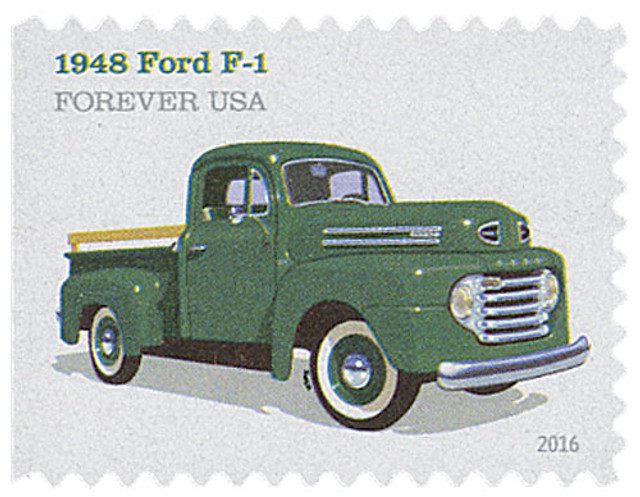 #5103 - 2016 First-Class Forever Stamp - Pickup Trucks: 1948 Ford F-1