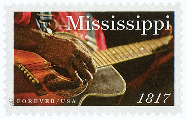 #5190
2017 First-Class Forever Stamp - Statehood: Mississippi Bicentennial