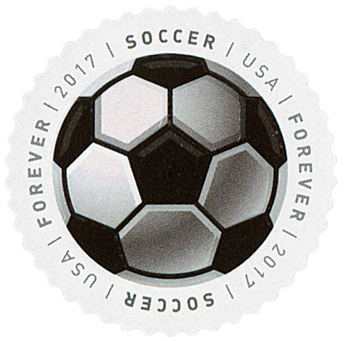 #5205
2017 First-Class Forever Stamp - Have a Ball!: Soccer Ball