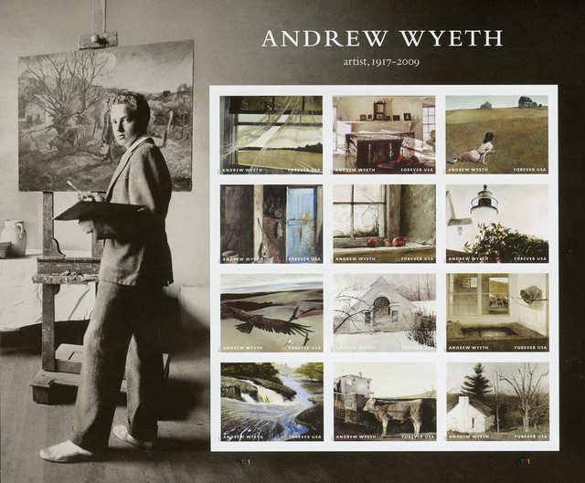 #5212
2017 First-Class Forever Stamp - Andrew Wyeth Paintings