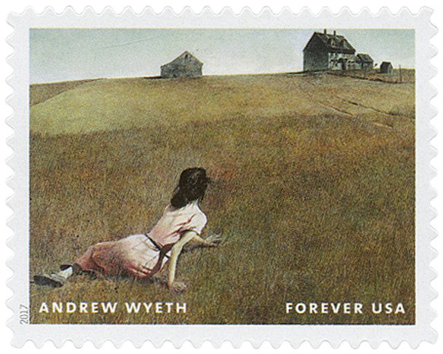 #5212c - 2017 First-Class Forever Stamp - Andrew Wyeth Paintings: "Christina's World"