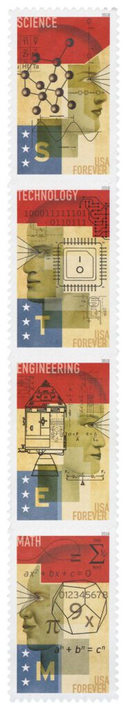 # 5276-79 - 2018 First-Class Forever Stamp - STEM Education