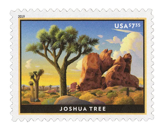 #5347 - 2019 $7.35 Joshua Tree - Priority Mail