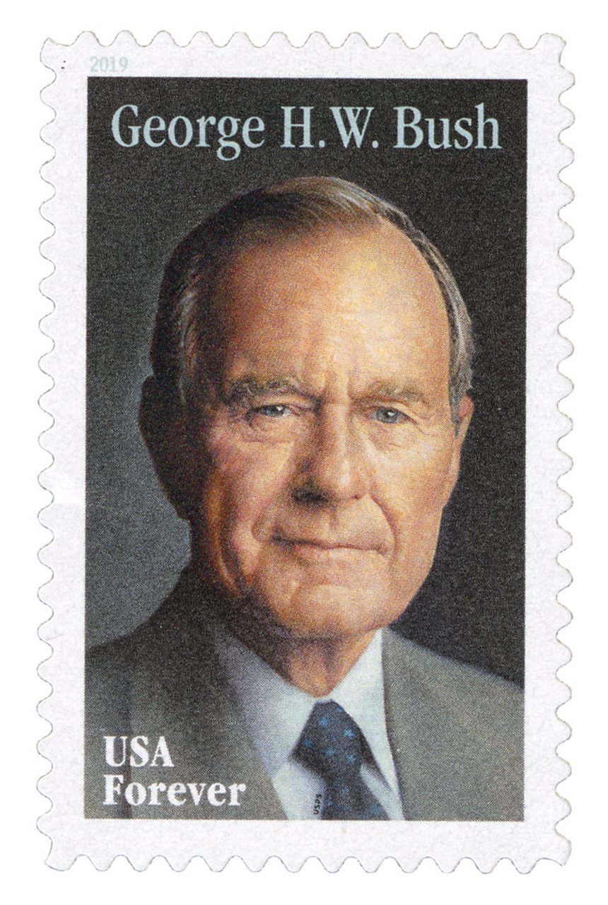 # 5393 - 2019 First-Class Forever Stamp - George H.W. Bush