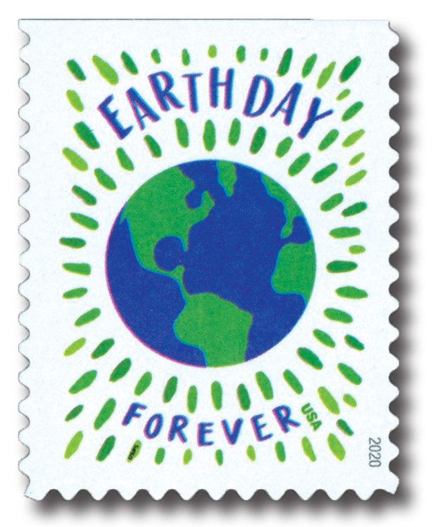 #5459 - 2020 First-Class Forever Stamp,Earth Day