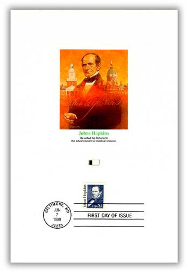 #55757 - 1989 Johns Hopkins Proofcard