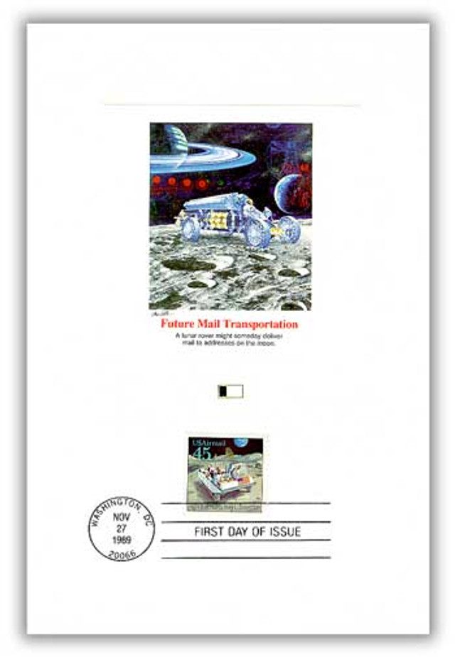 #55782 - 1989 Moon Rover Proofcard