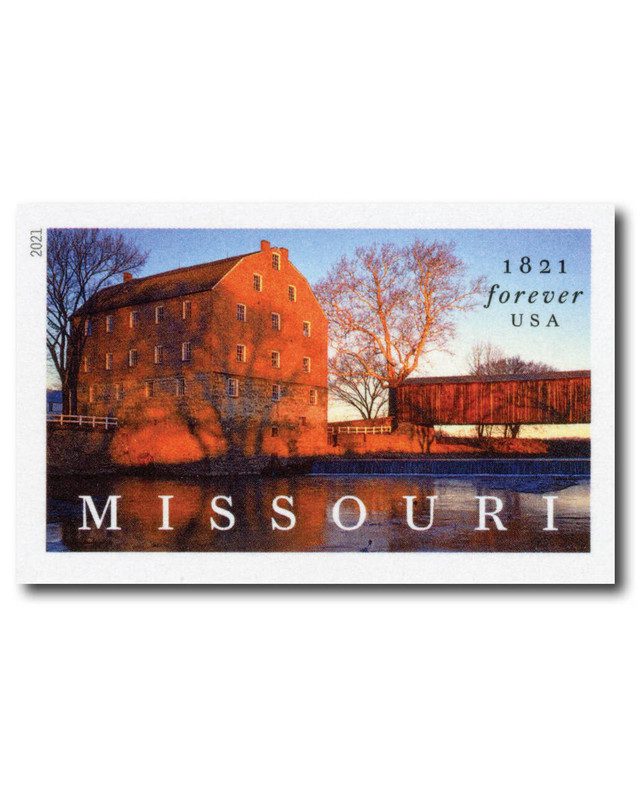 #5626a - 2021 First-Class Forever Stamp - Imperforate Missouri Statehood