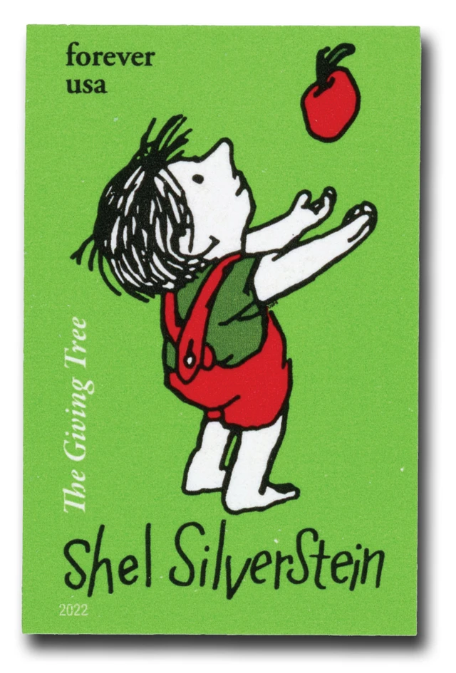 #5683a
2022 First-Class Forever Stamp - Imperforate Shel Silverstein