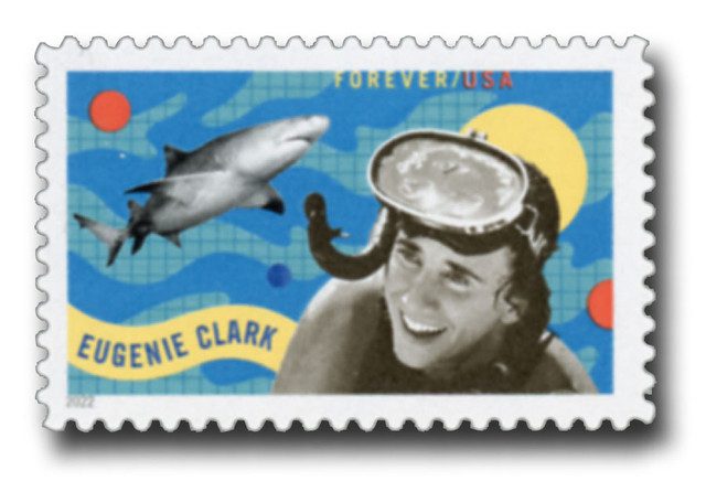 #5693 - 2022 First-Class Forever Stamp, Eugenie Clark
