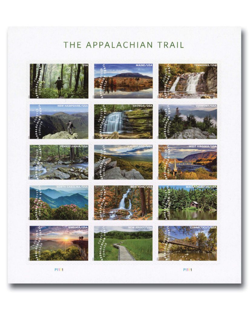 #5960 - 2025 First-Class Forever Stamp - The Appalachian Trail