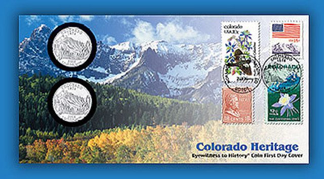 #59773 - 2006 Colorado Heritage Coin FDC