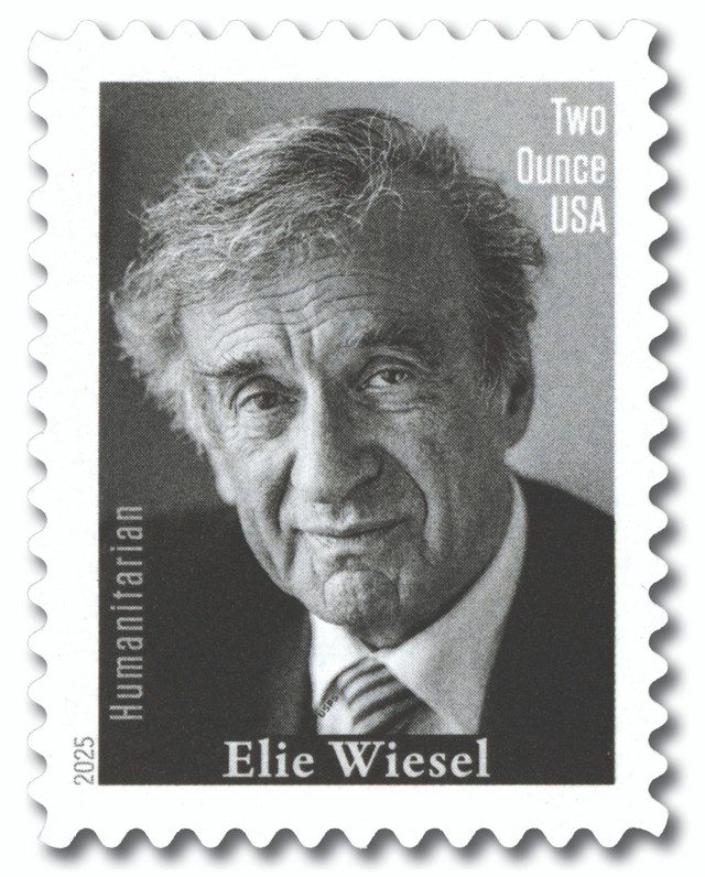 #6037
2025 Two-Ounce Forever Stamp - Distinguished American Series: Elie Wiesel