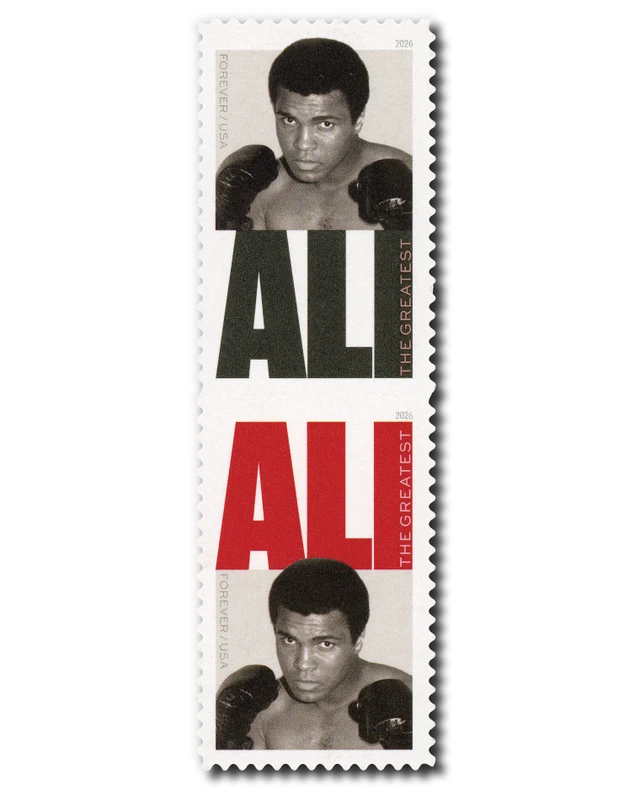 #6050-51
2026 First-Class Forever Stamp - Muhammad Ali