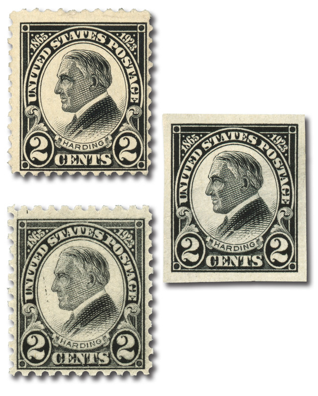 # 610-12 - 1923 Harding Commemoratives, Set of 3 stamps