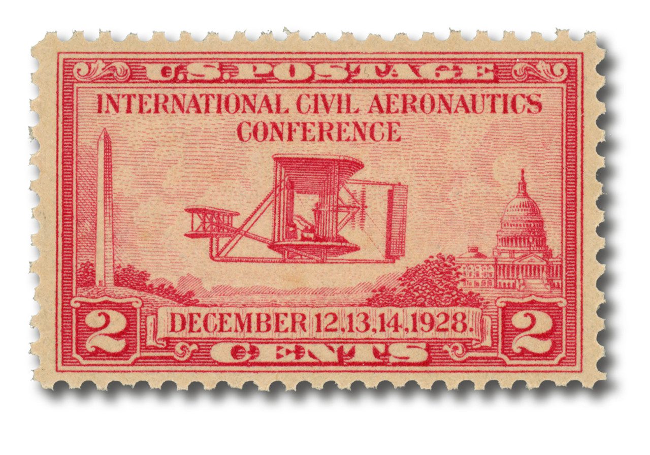 # 649 - 1928 2c Wright Brothers Airplane