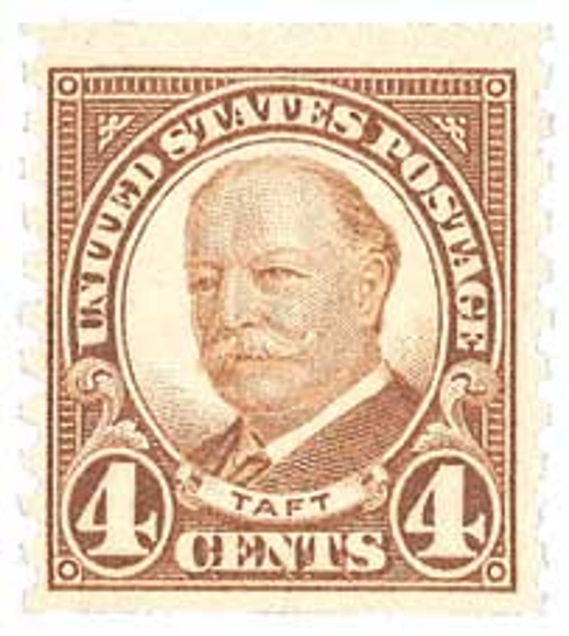 1930 4¢ Taft Coil
