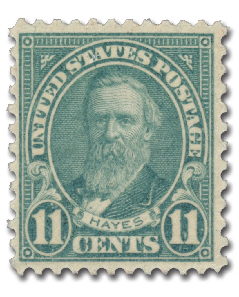 #692
1931 11c Rutherford B. Hayes, Light Blue, Perf. 11x10.5