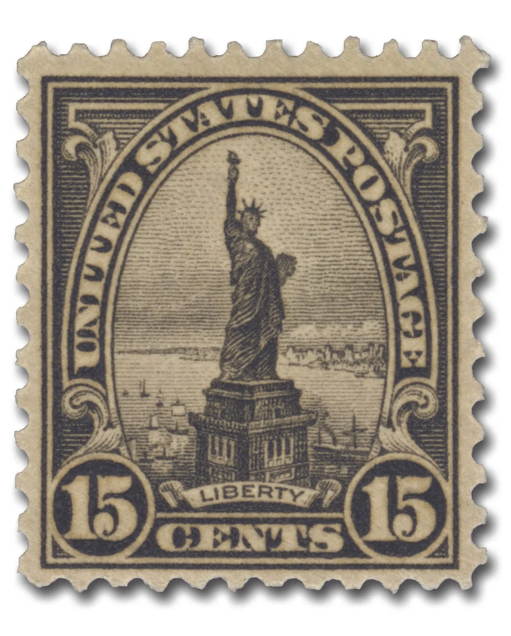 #696
1931 15c Statue of Liberty, Gray, Perf. 11x10.5