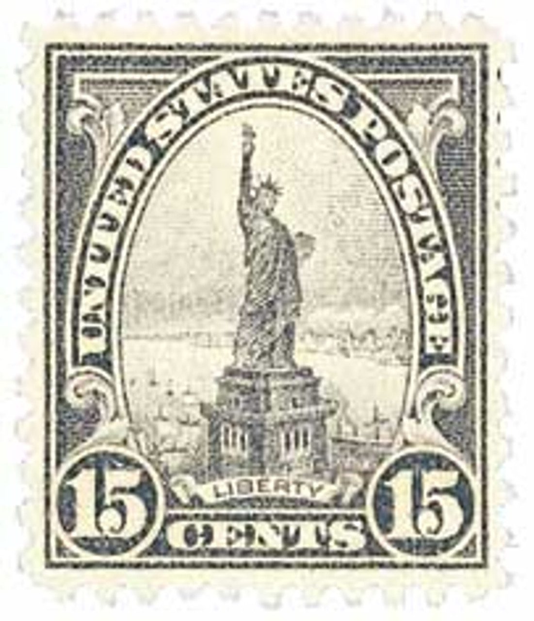 # 696 - 1931 15c Statue of Liberty, gray