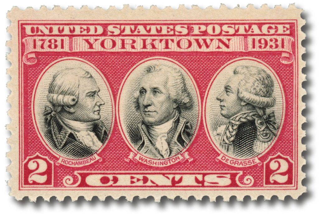 #703 - 1931 2c Yorktown Issue