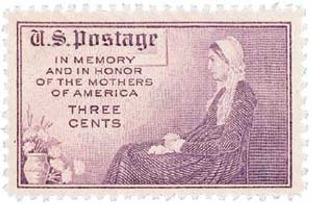 #738 - 1934 3c Mothers of America, Flat Plate
