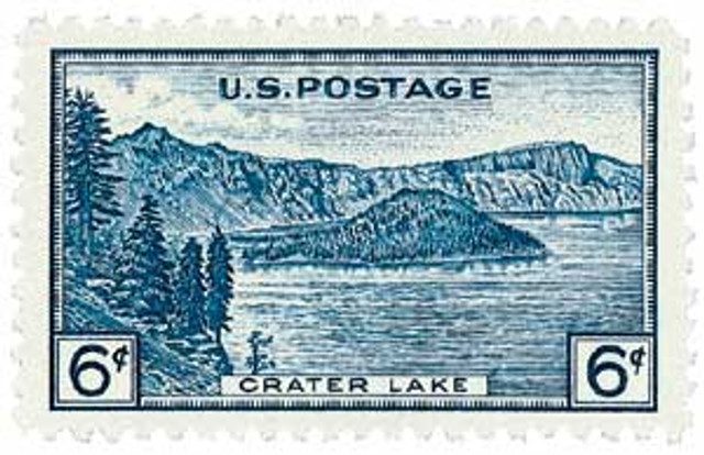 #745 - 1934 6c National Parks: Crater Lake, Oregon
