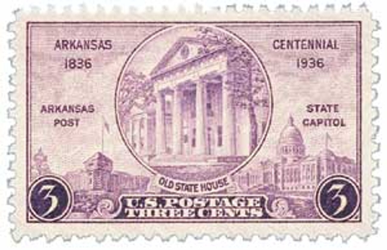 1936 3¢ Arkansas Centennial