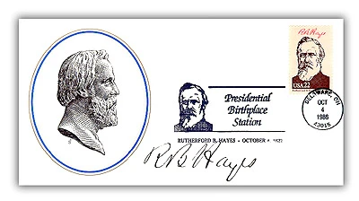 #81106A
1986 Birthplaces of American Presidents: Rutherford B. Hayes