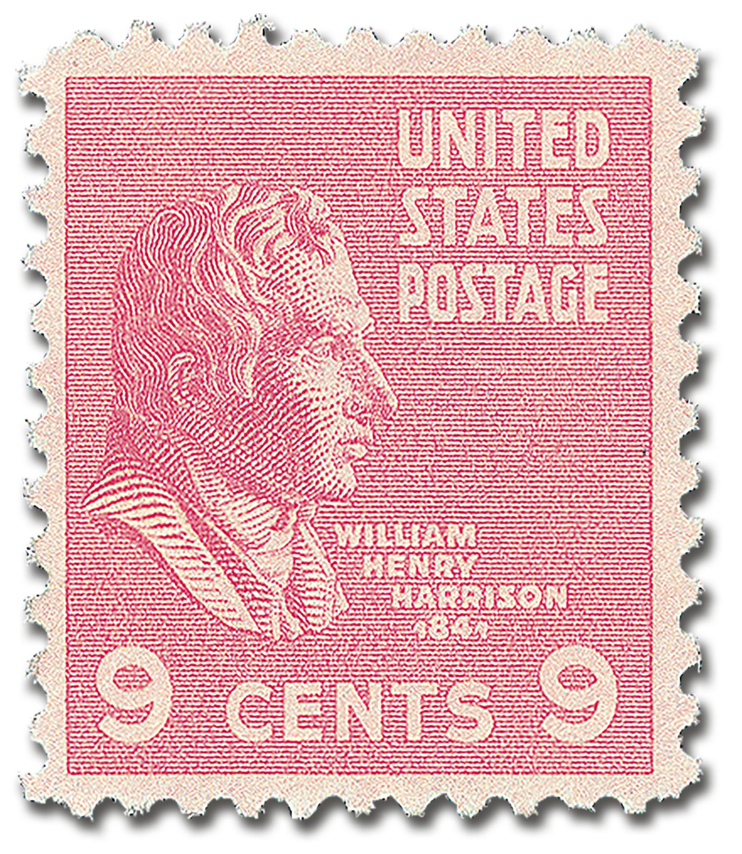 1938 9¢ William Harrison