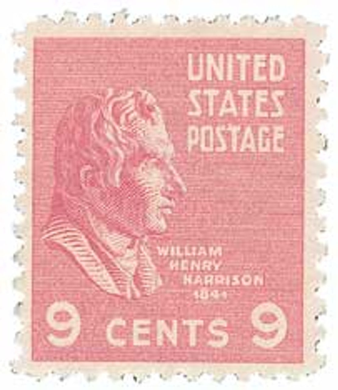 1938 9¢ William Harrison
