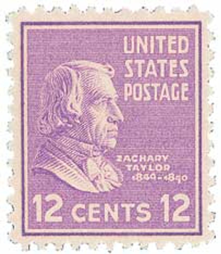 # 817 - 1938 12c Taylor, purple
