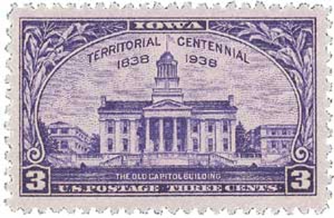1938 3¢ Iowa Territory Centennial