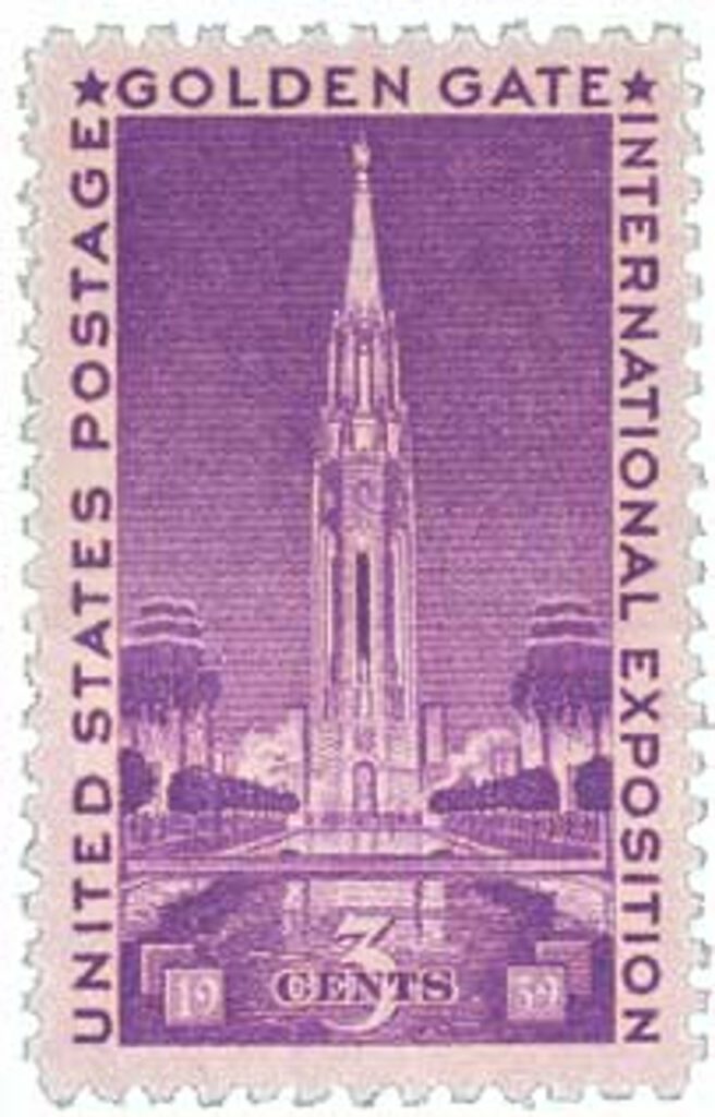 1939 3¢ Golden Gate International Exposition