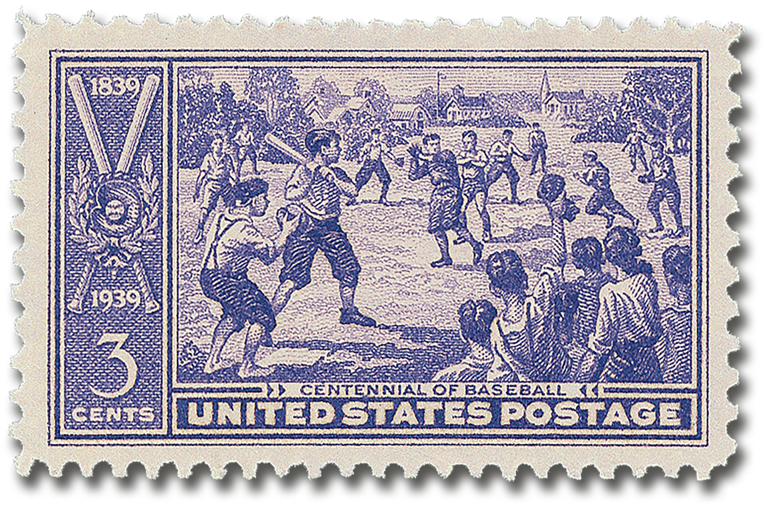 #855
1939 3c Baseball Centennial