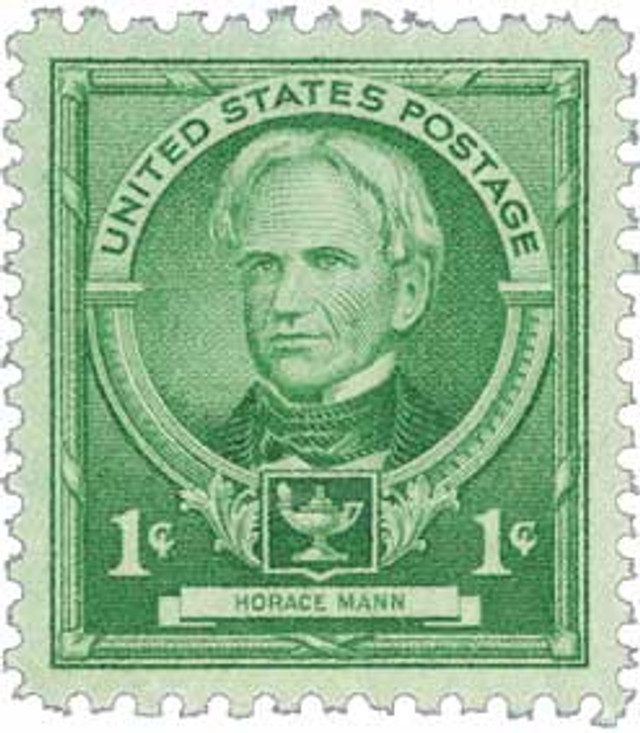 #869 - 1940 Famous Americans: 1c Horace Mann