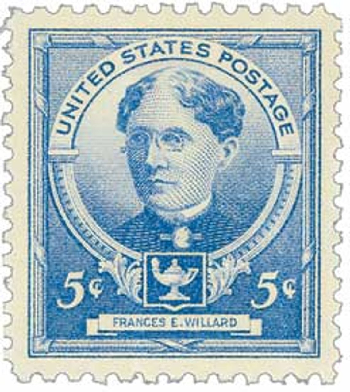1940 5¢ Frances Elizabeth Willard Famous Americans Series – Educators