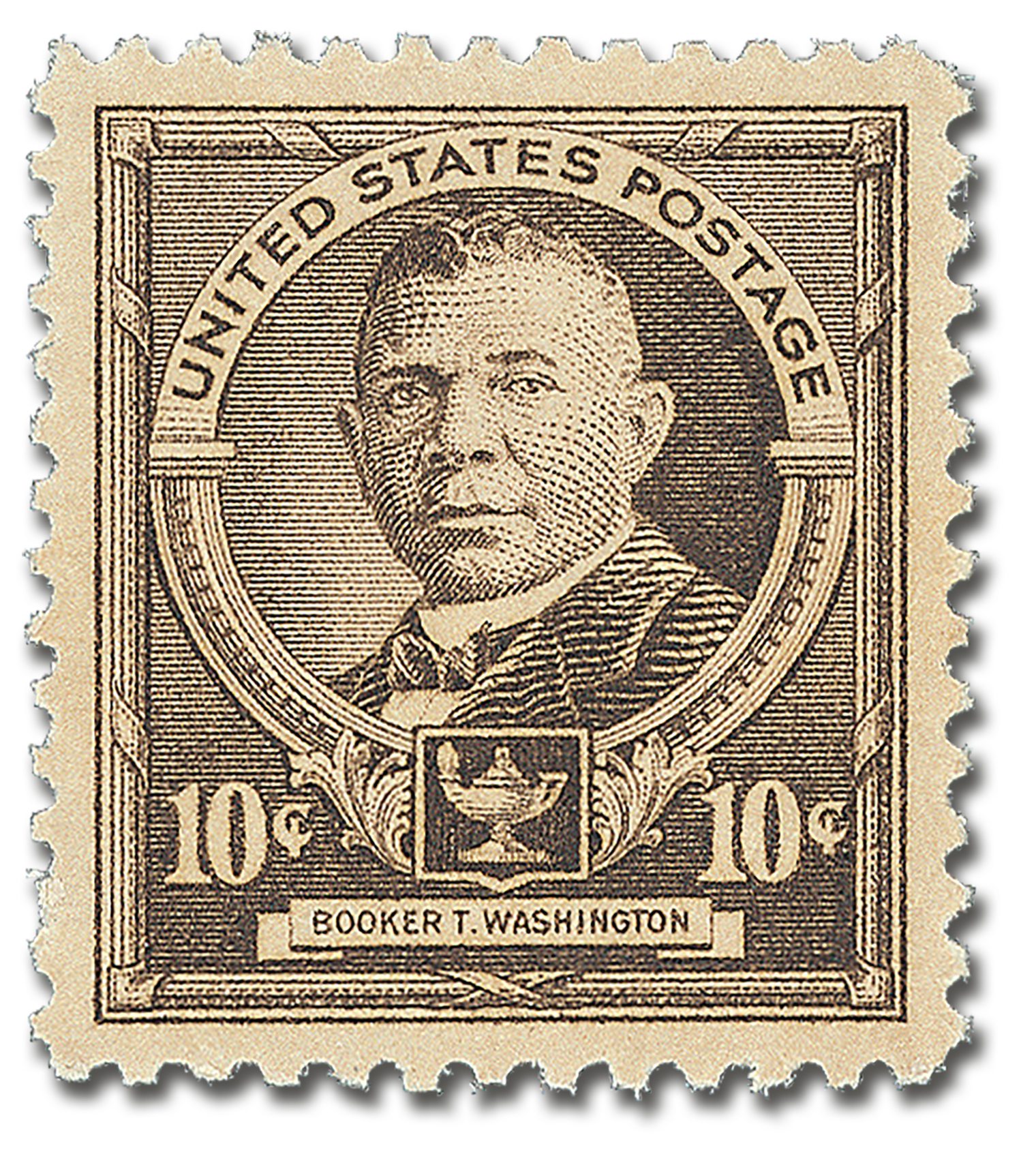#873 - 1940 Famous Americans: 10c Booker T. Washington