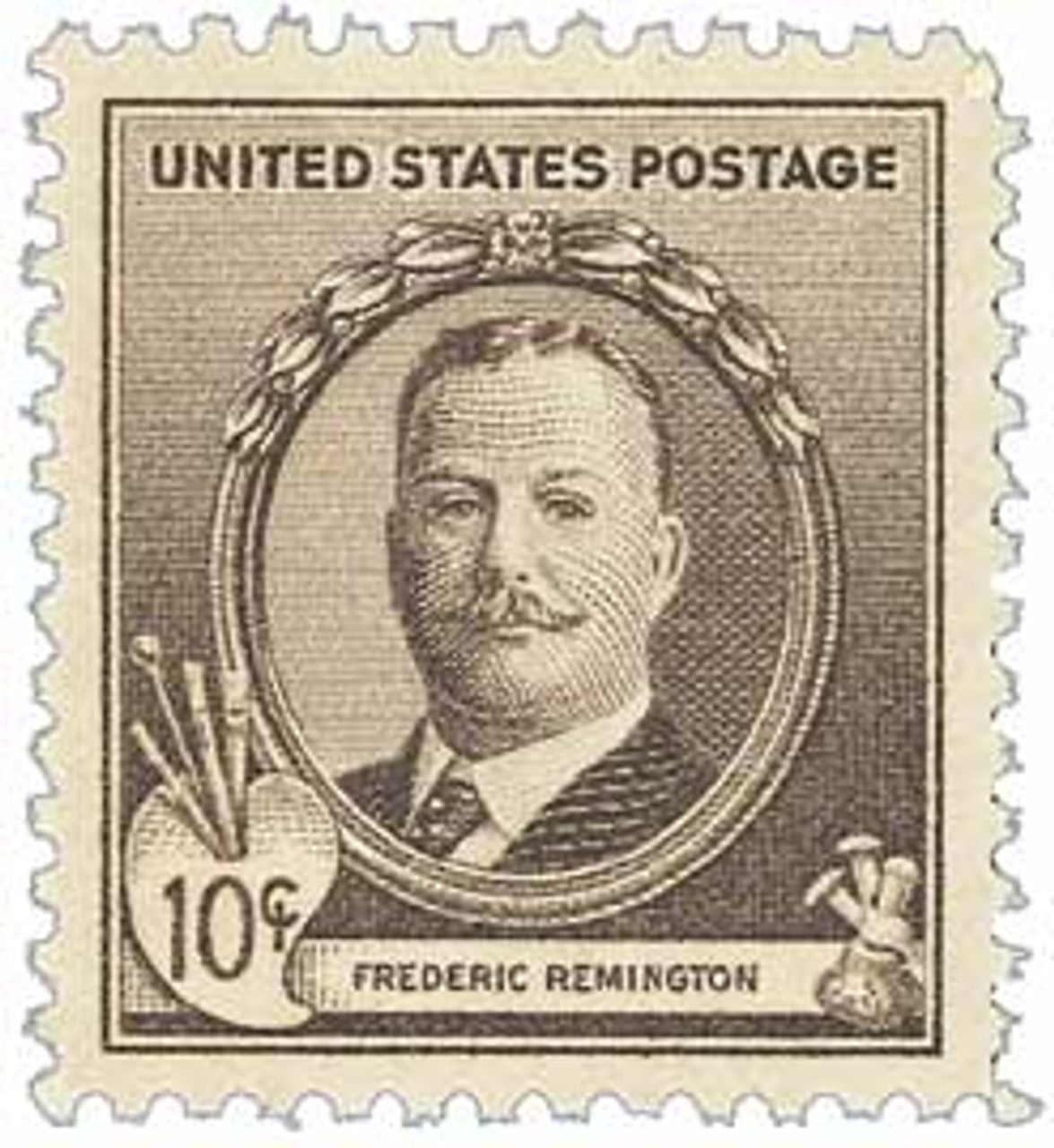 # 888 - 1940 Famous Americans: 10c Frederic Remington