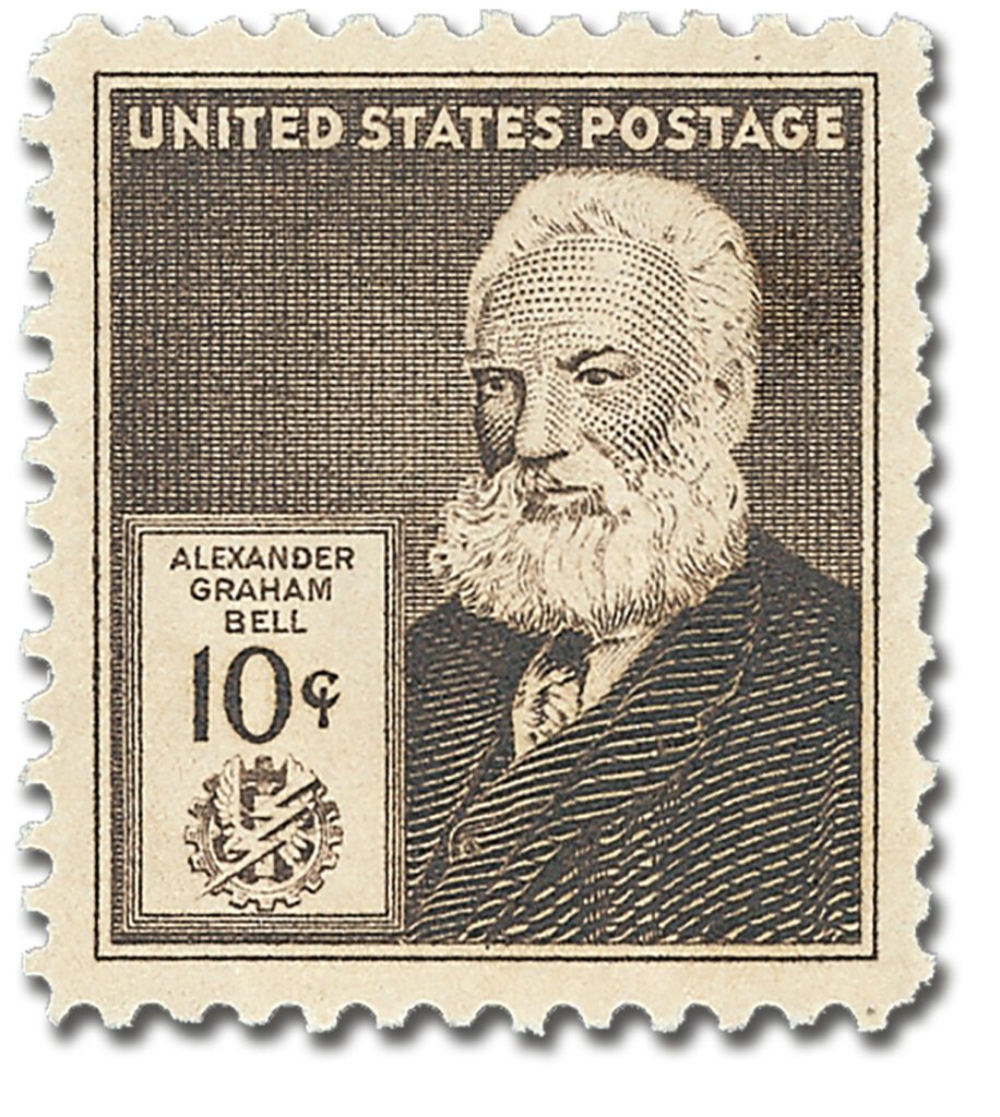 #893 1940 10c Famous Americans Series: Alexander Graham Bell