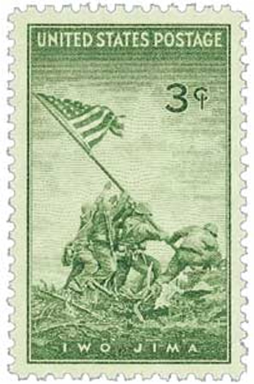 # 929 - 1945 3c US Armed Forces: Iwo Jima