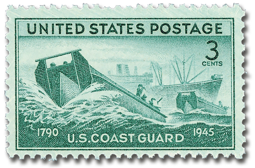 #936 1945 3c US Armed Forces: Coast Guard