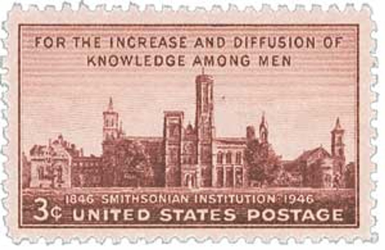1946 3¢ Smithsonian Institution