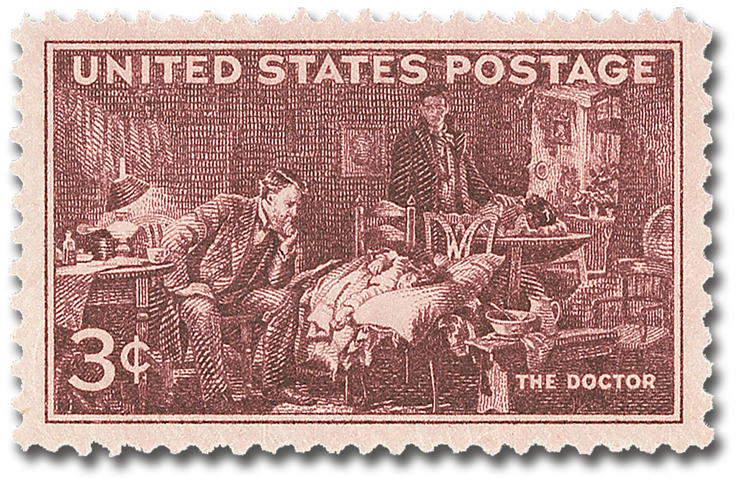 # 949 - 1947 3c The Doctor